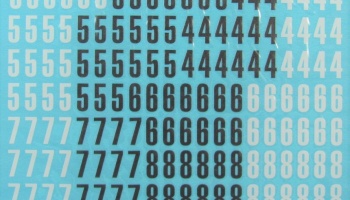 Numbers Part 2 - COLORADODECALS