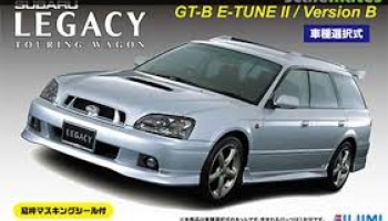 SLEVA 150,-Kč 20% DISCOUNT - Subaru Legacy Touring Wagon GT-B with Window Frame Masking Stickers 1/24 - Fujimi