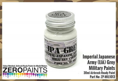 Imperial Japanese Army (IJA) Grey Paint 30ml - Zero Paints