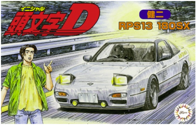 Initial D RPS13 180SX - Kenji 1/24 - Fujimi