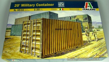 20’ Military Container - Italeri