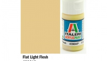 Italeri barva akryl 4390AP - Flat Light Flesh 20ml