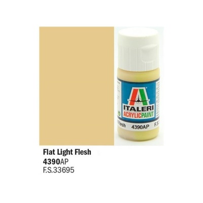 Italeri barva akryl 4390AP - Flat Light Flesh 20ml