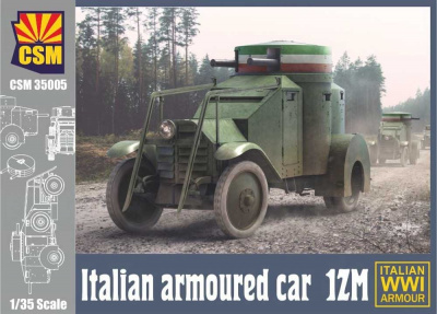 Italian Armoured Car 1ZM 1/35 - Copper State Models