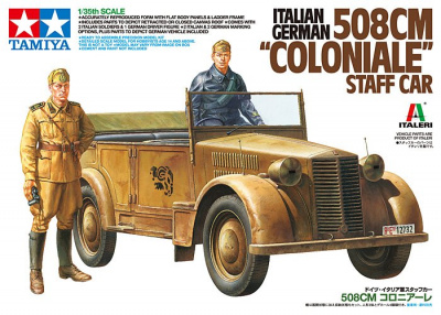 Italian / German 508CM "Coloniale" STAFF CAR 1/35 - Tamiya