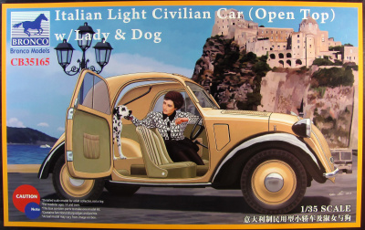 Italian Light Civilian Car - Bronco Models