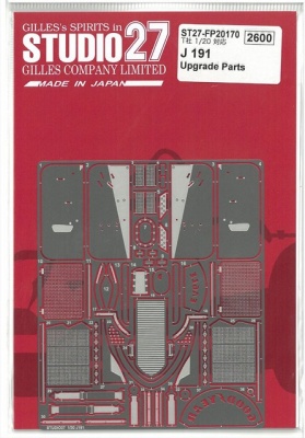 J191 Upgrade Parts for TAMIYA 1/20 - Studio27