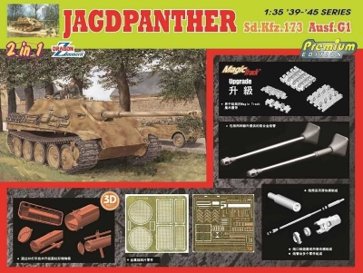 JAGDPANTHER Ausf.G1 (2 in 1) (1:35) Model Kit tank 6846 - Dragon