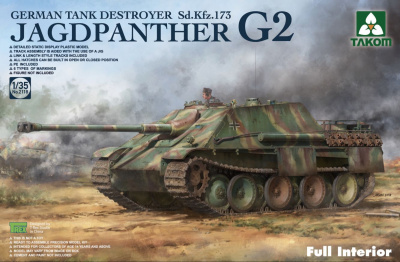 Jagdpanther G2 Sd.Kfz. 173 Full Interior 1:35 - Takom