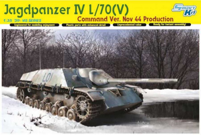 Jagdpanzer IV L/70(V) Command Ver. Nov. 44 Production (1:35) Model Kit military 6978 - Dragon