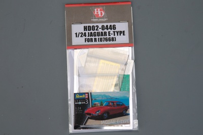 Jaguar E-TYPE For R (07668) 1/24 - Hobby Design