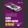 JAGUAR XJR9 / XJR8 in Detail - Model Factory Hiro
