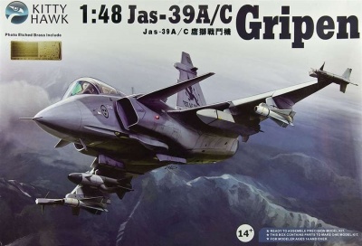 Jas-39 A/C Gripen 1/48 - Kitty Hawk