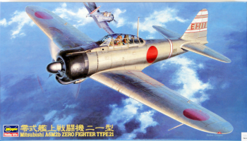 MITSUBISHI A6M2b ZERO TYPE 21 (ZEKE) 1/48 - Hasegawa