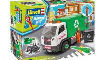 Junior Kit auto 00808 - Garbage Truck (1:20) - Revell