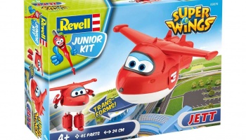 Junior Kit letadlo 00870 - Super Wings Jett (1:20)