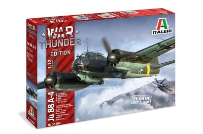 JU 88 A-4 (1:72) Model Kit War Thunder 35104 - Italeri