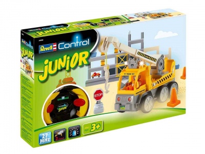 JUNIOR Autíčko REVELL 23002 - Crane Truck - 27 MHz - Revell