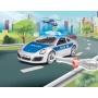 Junior Kit auto 00818 - Porsche 911 Police (světelné a zvukové efekty) (1:20)