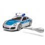 Junior Kit auto 00818 - Porsche 911 Police (světelné a zvukové efekty) (1:20)