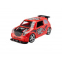 Junior Kit auto 00831 - Pull Back Rallye Car (červené) (1:20)