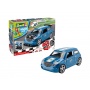 Junior Kit auto 00834 - Pull Back Rallye Car (modré) (1:20) - Revell