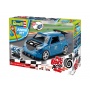 Junior Kit auto 00834 - Pull Back Rallye Car (modré) (1:20) - Revell