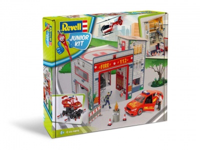 Junior Kit playset 00850 - Fire Station (1:20) - Revell