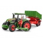 Junior Kit traktor 00817 - Tractor & Trailer incl. figure (1:20)