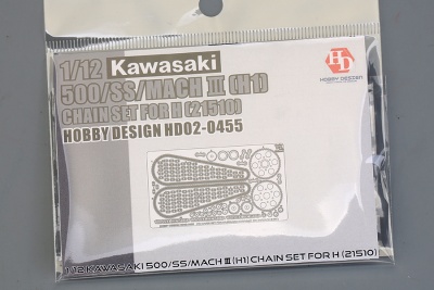 Kawasaki 500/SS/Mach Ⅲ (H1) Chain Set For H 21510 1/12 - Hobby Design