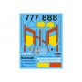KAWASAKI KR500 1982 - 1/12 Decals 1/12 - Blue Stuff