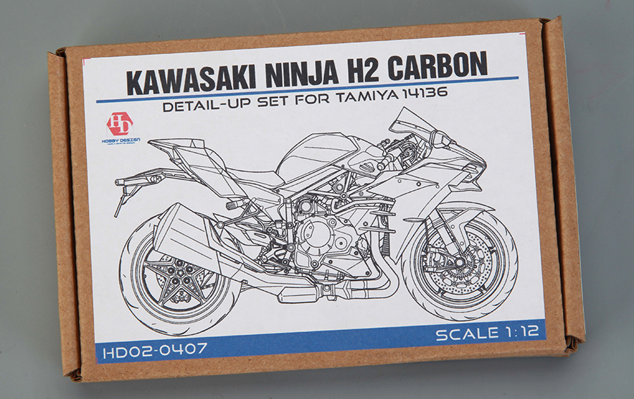Tamiya 14136 Kawasaki Ninja H2 Carbon 1/12 Scale Kit for sale online