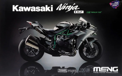 Kawasaki Ninja H2 Pre Coloured 1:9 - Meng