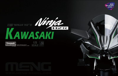 Kawasaki Ninja H2R (Pre-colored Edition) 1:9 - Meng