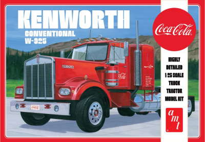 Kenworth Conventional W-925 Coca-Cola 1/25 - AMT