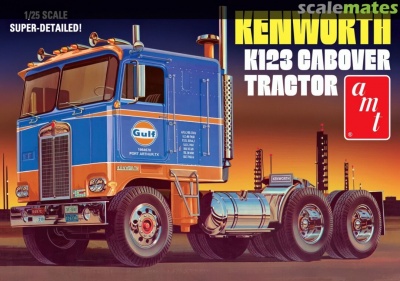 Kenworth K123 Cabover Tractor Gulf 1:25 - AMT