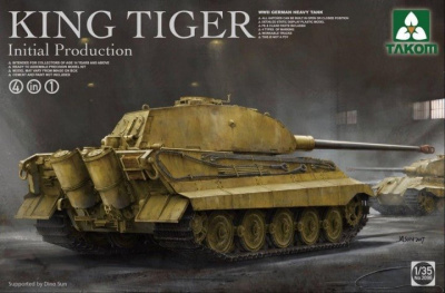 King Tiger Inital Production 1/35 - Takom