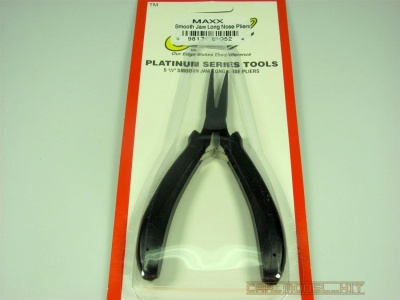 Kleště hladké dlouhé odpružené - Pliers Smooth Jaw Nose Spring Loaded - MAXX