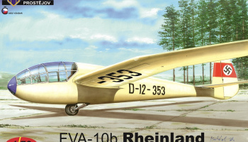 FVA-10b Rheinland (Šídlo) 1/72 – Kovozávody Prostějov