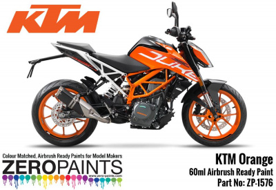 KTM Orange Paint 30ml - Zero Paints