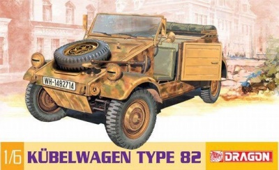 KÜBELWAGEN (1:6) Model Kit military 75003 - Dragon