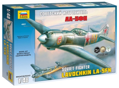 La-5 FN Soviet Fighter (1:48) - Zvezda