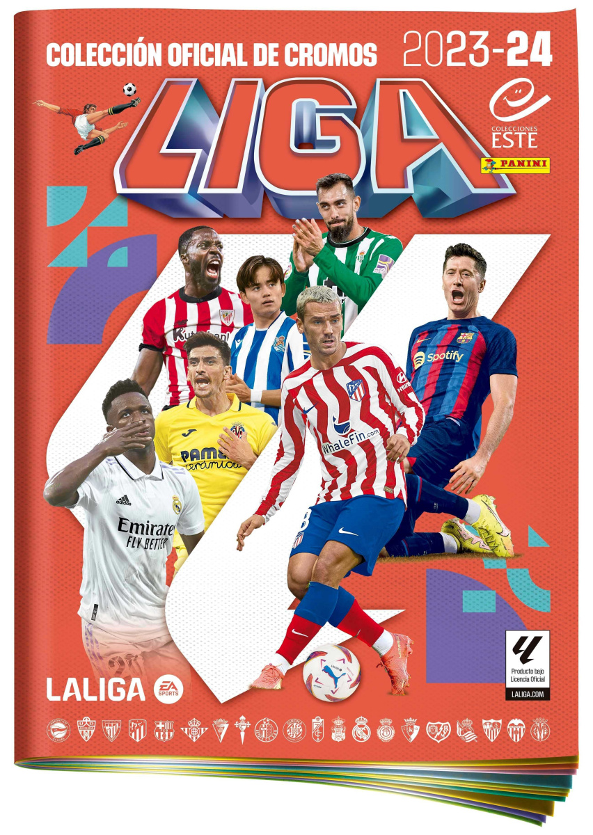 Liga 2023 2024 Album Blank + Box 50 Packs Figurines panini 