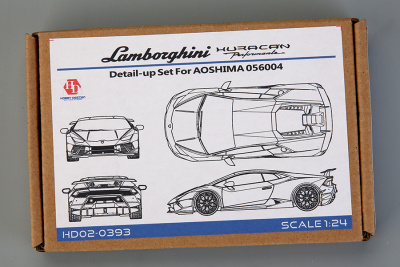 Lamborghini Huracan Detail Up set for Aoshima 56004 - Hobby Design