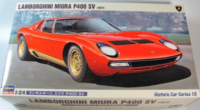 Lamborghini Miura P400 SV 1/24 - Hasegawa