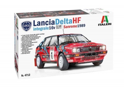 Lancia Delta HF Integrale Sanremo 1989 (1:12) - Italeri
