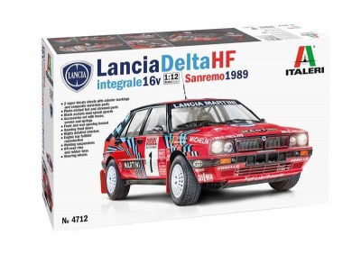 Lancia Delta HF Integrale Sanremo 1989 (1:12) - Italeri