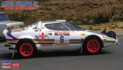 Lancia Stratos HF "1981 Race Rally" 1/24 - Hasegawa