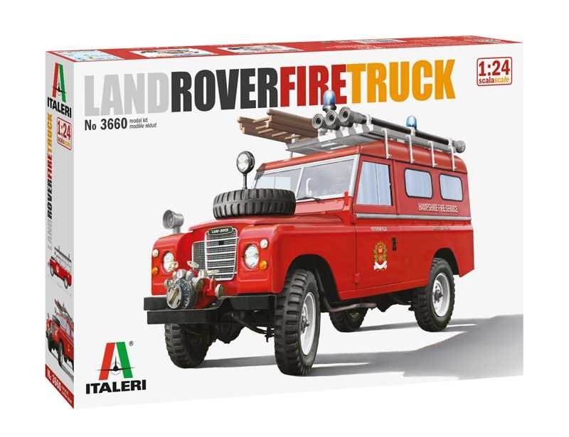 Land Rover Fire Truck 1 24 Model Kit 3660 Italeri Car Model Kit Com