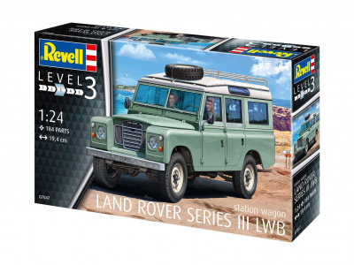 Land Rover Series III (1:24)Plastic ModelKit auto 07047 - Revell